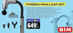 NORTH PACİFİC TİTREŞİMLİ MASAJ ALETİ SETİ fiyat ve kampanya bilgisi